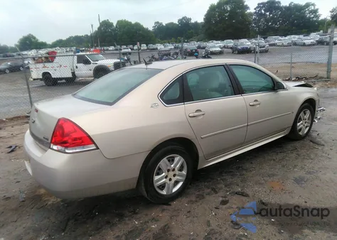 2009 Chevrolet Impala Ls из США, поврежденный, VIN 2G1WB57K791109655